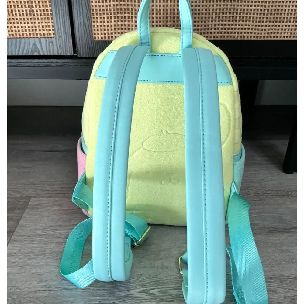 Loungefly Sanrio Hello Kitty Friends Color Block Plush Mini Backpack Pastel